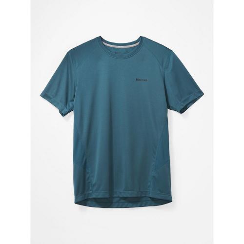 Marmot Windridge T-Shirts For Mens Blue Grey BHO340829